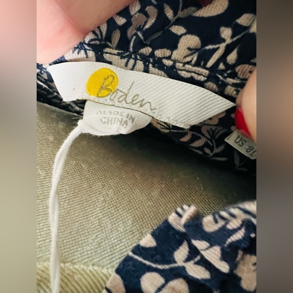 Boden Easy Yoke Mini Jersey dress 8L - Picture 4 of 11